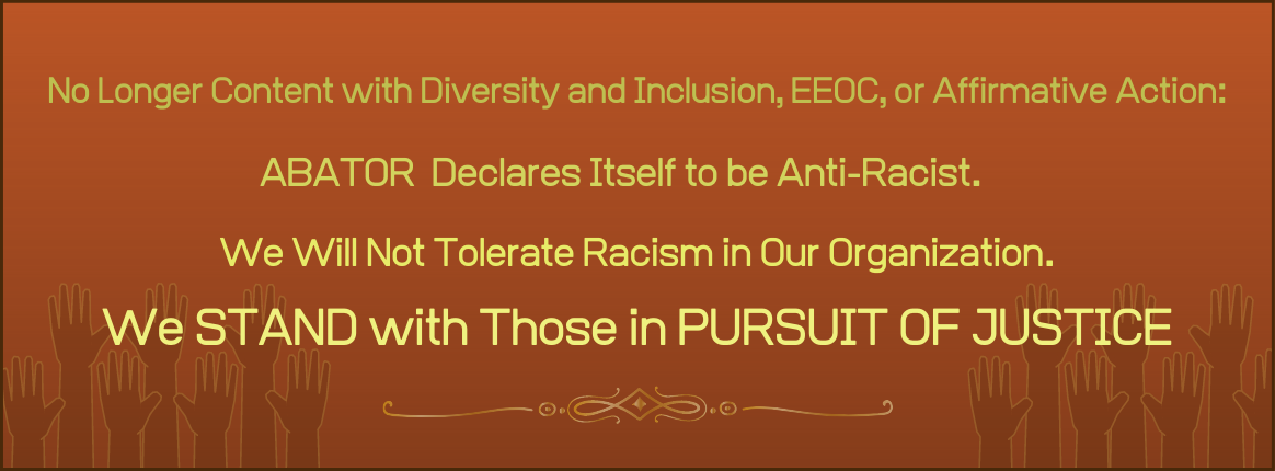 Abator's Anti-racist Notice